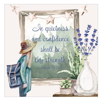 Canvas  Isaiah 30:15