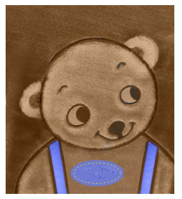 Book Tiny Bears Bible Blue