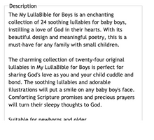 Load image into Gallery viewer, Book My Lullabible for Boys
